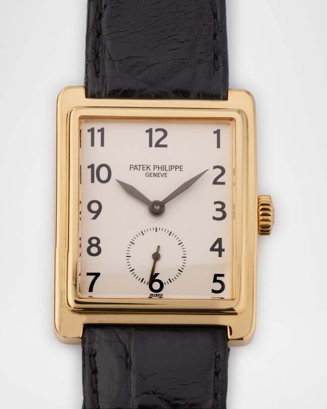 Patek Philippe 18K Yellow Gold Gondolo 33mm Vintage 1990s Watch